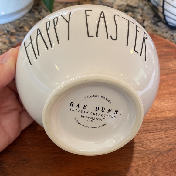 NWT Rae Dunn HAPPY EASTER Bowl - Picture 3 of 6
